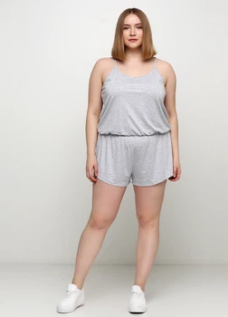Комбінезон MTWTFSS Weekday L сірий меланж 4267293