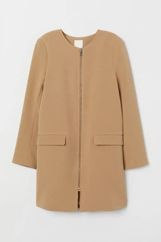 Напівпальто H&M 34 бежевий 13106987749