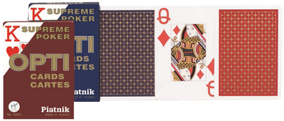 Karty do gry Piatnik Opti poker 1 talia x 55 szt (9001890141911)