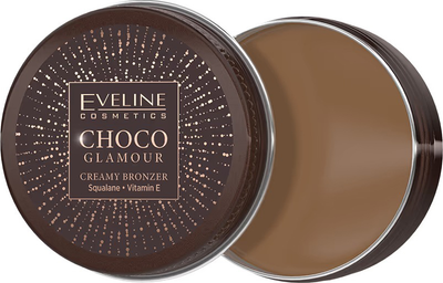 Кремовий бронзер Eveline Choco Glamour Creamy Bronzer 01 20 г (5903416058915)