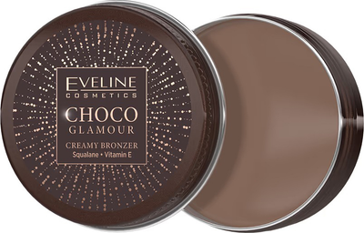 Кремовий бронзер Eveline Choco Glamour Creamy Bronzer 02 20 г (5903416058922)