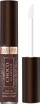 Cień do powiek w płynie Eveline Choco Glamour Cocoa Extract №05 matowy 6.5 ml (5903416058991)