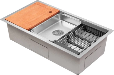 Кухонная мойка Günter&Hauer Federbach 8022 Inox Honey