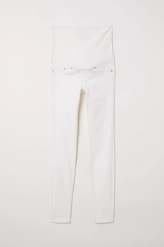 Джинсы для беременных H&M 32 белый 2510300024