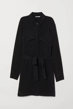 Платье H&M 36 черный 2201703046