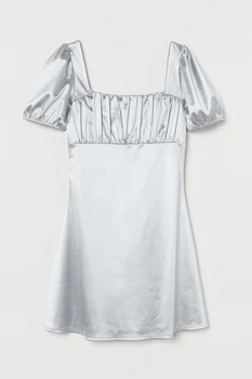 Сукня H&M XL срібляста 1612943347
