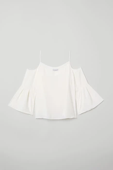 Блуза H&M 44 молочный 21126206258