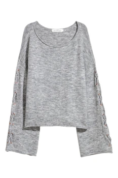 Джемпер H&M XS сірий 2212577477