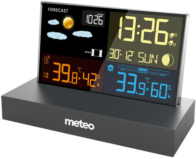 Stacja pogodowa Meteo SP110C Black (05SP110C)