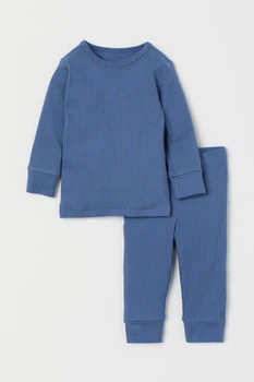 Костюм (кофта, брюки) H&M 50см синий 2606867135