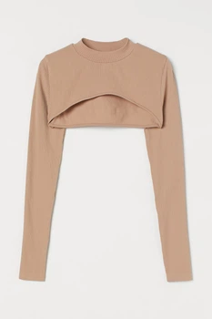 Топ H&M M бежевий 11071012454