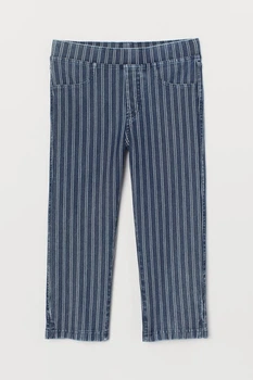 Джегінси H&M 146см синій смужка 907856798