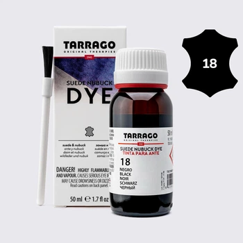 Краска для замши и нубука Tarrago Suede Nubuck Dye 50 мл черный