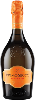 Вино ігристе Shabo Primo Secco біле напівсолодке 0.75 л 12.6% (4820254573008)