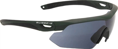 Окуляри баллист. Swiss Eye Nighthawk 3 комплекту змінних лінз, футляр к:чорний ц:olive (173888) 2370.06.36