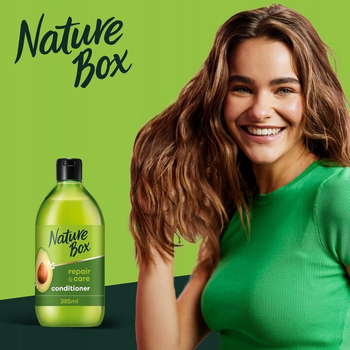 Бальзам Nature Box Cold Pressed Avocado Oil для відновлення волосся і проти посічених кінчиків 385 мл (9000101216134)