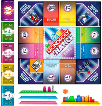 Настільна гра Hasbro Monopoly Chance (іспанське видання) (5010996170651)