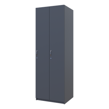 Раздевалка Doros 2-х секционная Графит 2 ДСП 60х52х180 DRS-011613 (40512886)