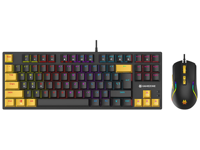 Комплект (клавіатура + миша) Tracer GameZone Hornet 87 USB (TRAKLA47396)