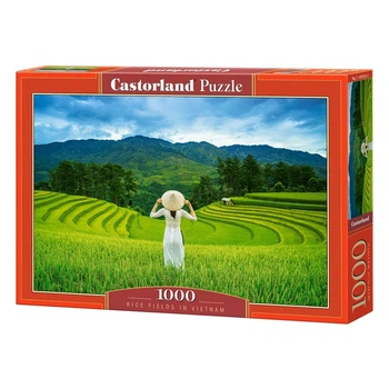 Пазл "Рисовые поля во Вьетнаме", 1000 элементов Castorland (5904438105052)