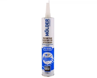 Клей для лобового скла Чорний 310g "Molder" PU9090