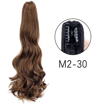 Шиньон хвост на крабе длина 60см W-M2-30