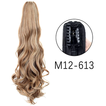 Шиньон хвіст на крабі довжина 60см W-M12-613