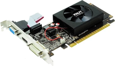 Дискретная видеокарта nVidia GeForce GT 610, 2 GB DDR3, 64-bit / 1x HMDI, 1x DVI, 1x VGA б/у