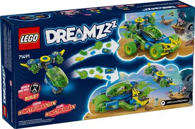 Zestaw klocków LEGO DREAMZzz Samochód wyścigowy Mateo i Z-Blob 485 elementów (71491)