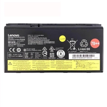 Аккумулятор для ноутбука Lenovo ThinkPad P70, P71, P72, SB10F46468, 00HW030, 01AV451 6200mah 96Wh 78++ ORIGINAL