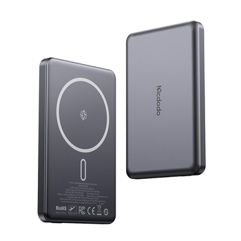 Магнітний ультратонкий павербанк Mcdodo MC-4641 20W Magnetic Wireless Metal Ultra-Thin 5000mAh Power Bank