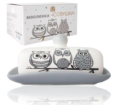 Масельничка "Совушки" (розмір:13 Х17; h-5,5) (24) 3397-18