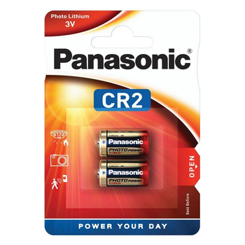 Батарейка литиевая Panasonic Lithium Power CR2 (CR-2L/2BP), 3V, блистер 2шт!!!