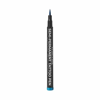 Полуперманентный фломастер для временных тату Голубой Stargazer Semi-Permanent Tattoo Pen №9