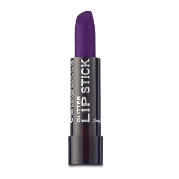 Глиттерная помада для губ Фиолетовая Stargazer Glitter Lipstick Violet
