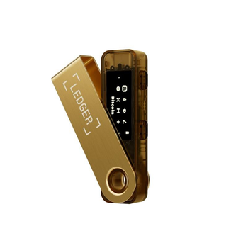 Криптогаманець Ledger Nano S Plus Gold (LNSPG)