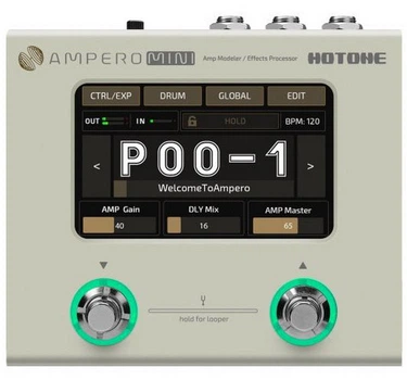 Гитарный процессор Hotone Audio Ampero Mini Vanilla