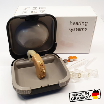 Слуховой аппарат Hearing Systems BE103 миниатюрный и надежный для компенсации легких и средних потерь слуха