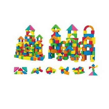 Конструктор Soft Blocks, 124 деталей, мягкие блоки. Multicolor (158690)