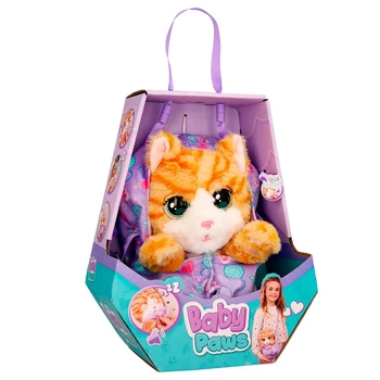 Інтерактивна іграшка Baby Paws W2 Риже кошеня з аксесуарами (921139IM)