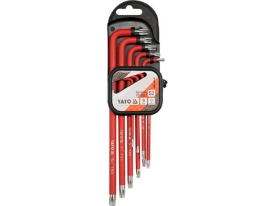 Набор удлиненных ключей Torx, Т10-Т50, 9 шт YATO (YT-0563)