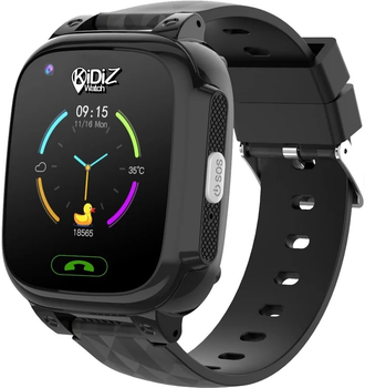 Smartwatch dla dzieci KiDiZ Watch Top 4G Czarny (6912021102011)