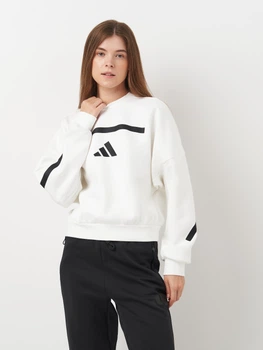 Свитшот женский Adidas W Z.N.E. Swt JI7554 XL Белый (4067896407241