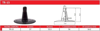 Камера Kabat TR-15 12.5/14.5/80-18 (DR1812580TR15KBK)