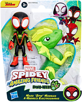 Zestaw figurek Hasbro Marvel Hero Dino Webs Spidey And His Amazing Friends 2 szt (5010996221230)