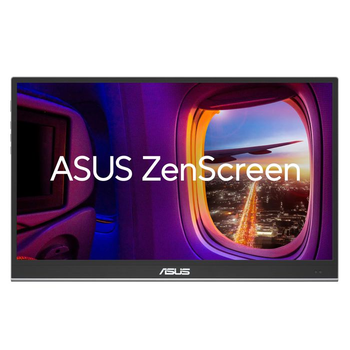 Монітор ASUS портативни 15.6' ZenScreen MQ16AHE mHDMI, USB-C, OLED, 1ms, DCI-P3 100%, HDR10, Cover (90LM07SV-B02170)