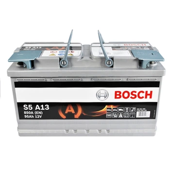 Автомобильный аккумулятор BOSCH AGM 95Ah 850A R+ 0092S5A130
