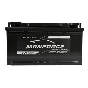 Автомобільний акумулятор MANFORСE 100Ah 870A R+ MF100870(0)L5