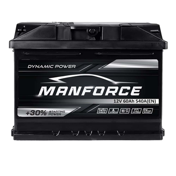 Автомобільний акумулятор MANFORСE MF 60Ah 540A L+ 5502492
