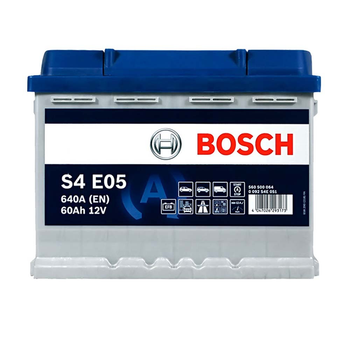 Автомобильный аккумулятор BOSCH EFB 60Ah 640A R+ 0092S4E051